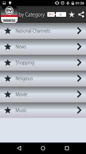 TV Channels Indonesia स्क्रीनशॉट 1