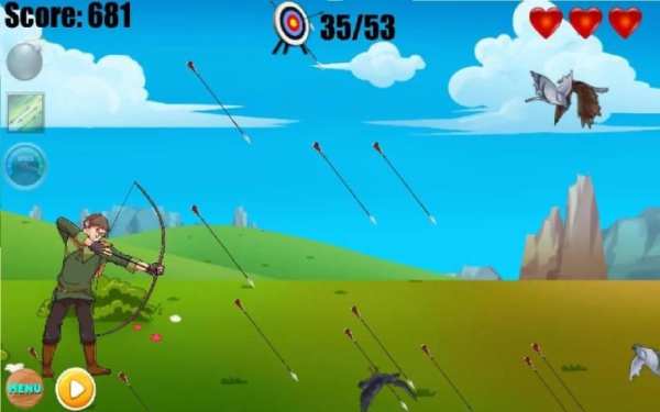 hunting birds arrow bow shoot 8 تصوير الشاشة