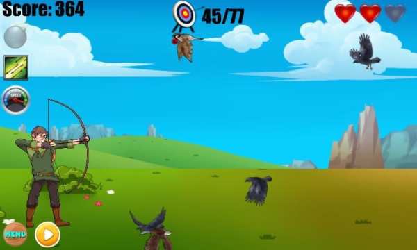 hunting birds arrow bow shoot 11 تصوير الشاشة