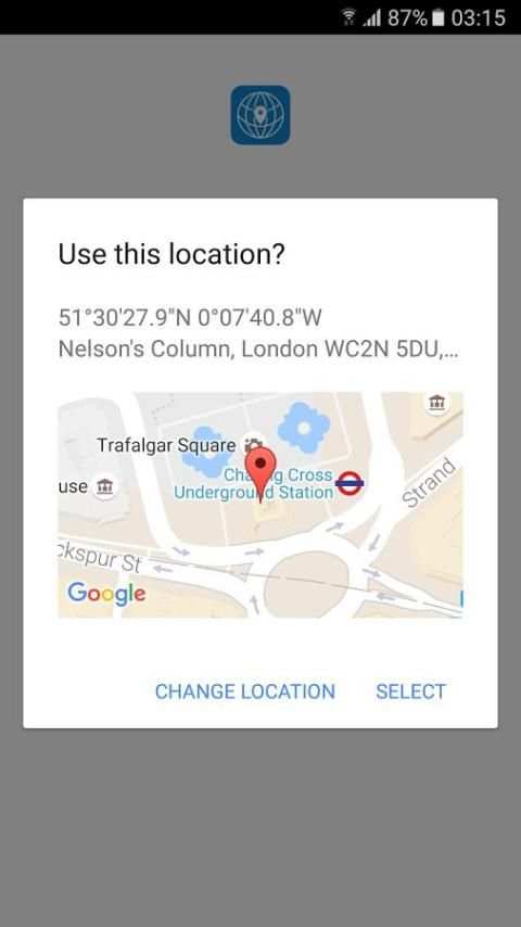 Fake GPS Location screenshot 1