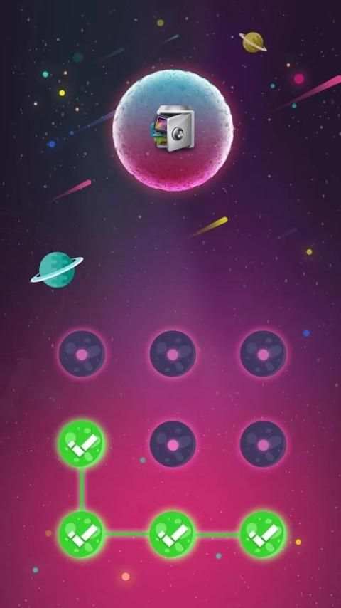 AppLock Theme Planet 2 تصوير الشاشة