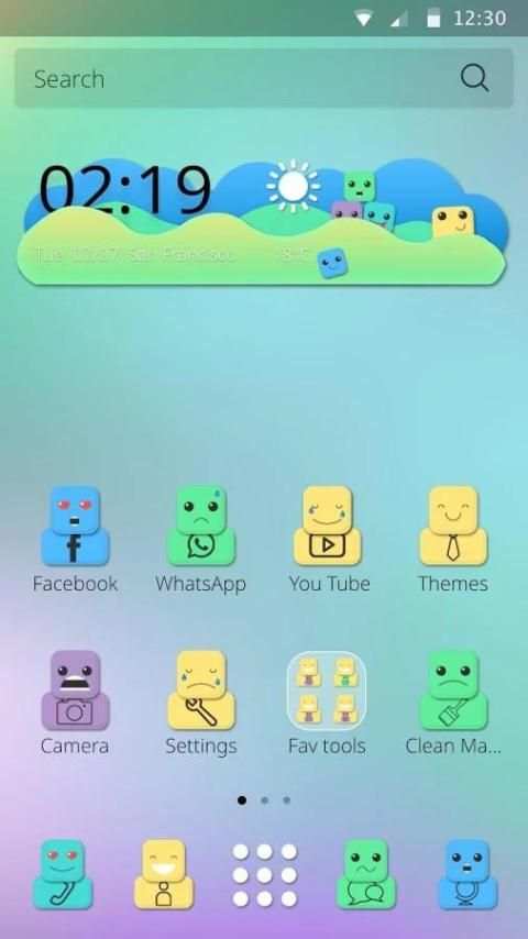 face cute facebook imut tema screenshot 3