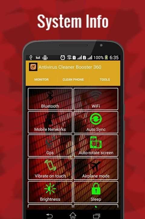 Antivirus Cleaner Booster 360 screenshot 3