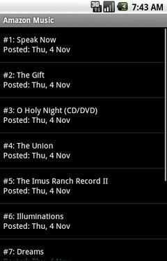 Amazon Music 1.6+ screenshot 2