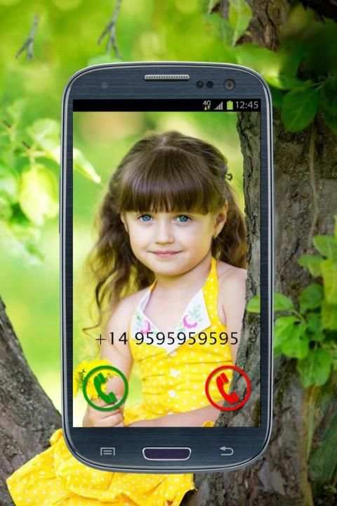 Transparent True caller ID screenshot 2
