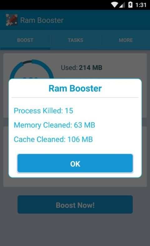 RAM Booster 2015 screenshot 4