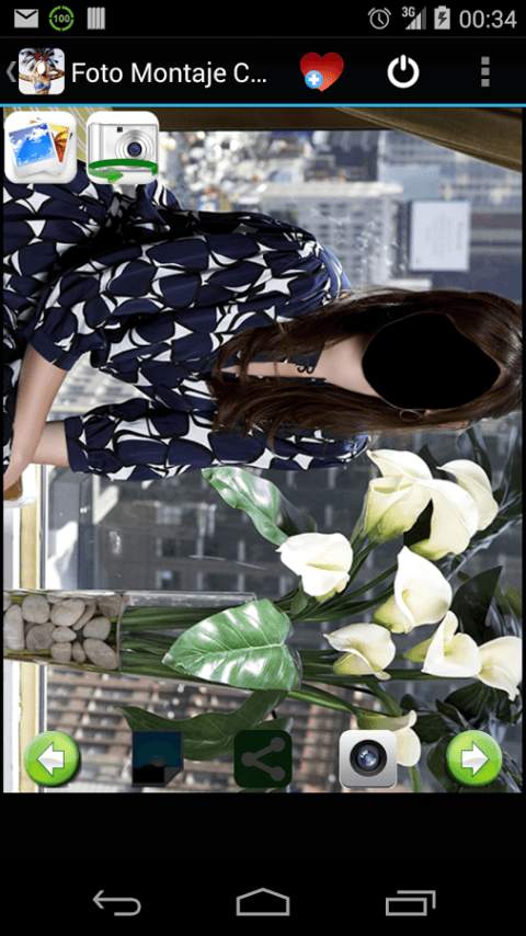 Woman Carnival Photo Montage screenshot 2
