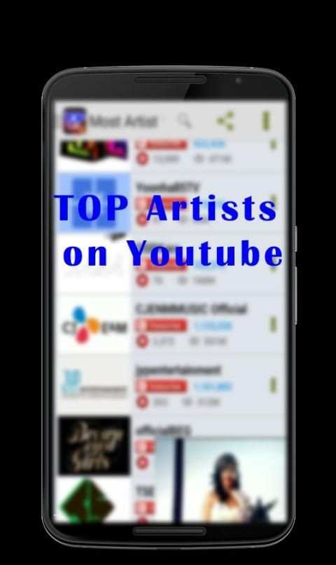 Top Music Youtube screenshot 1