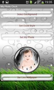 My Photo Clock Live Wallpaper screenshot 4