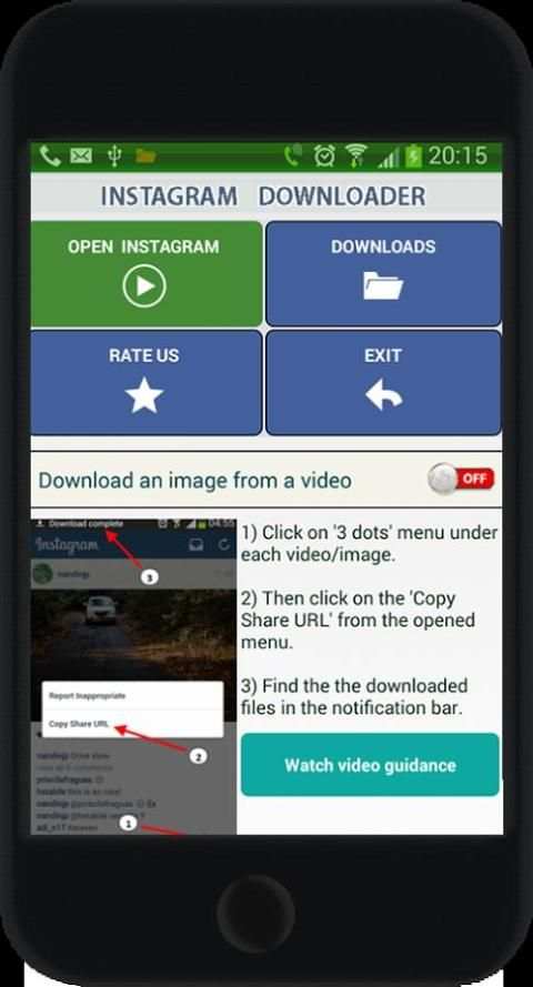 Downloader For Instagram screenshot 3