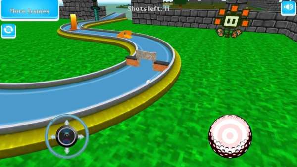 Crazy Mini Golf 8 تصوير الشاشة