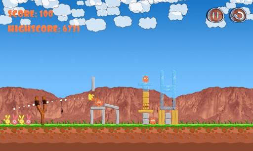 Angry Bunnies स्क्रीनशॉट 6