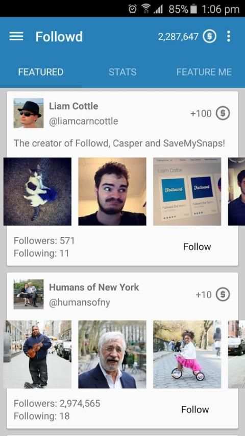 Followd (for Instagram) screenshot 2