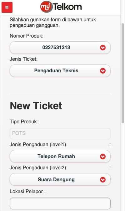 My Telkom screenshot 2