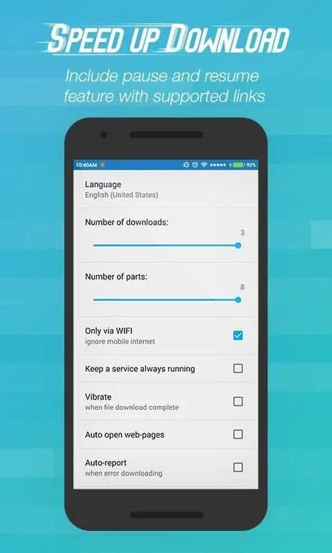 Faster Download Speed Turbo screenshot 1