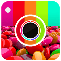Candy Selfies Camera أيقونة