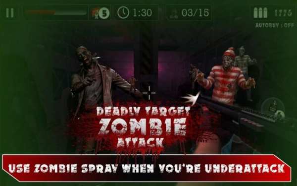 Mematikn Atack:Serangan Zombie screenshot 1