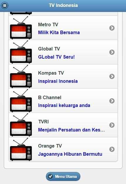 TV Indonesia screenshot 2