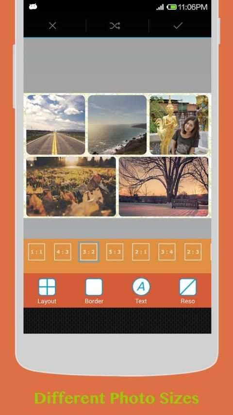 Insta Face with Collage 9 تصوير الشاشة