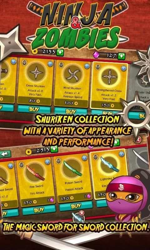 Ninja and Zombies screenshot 13