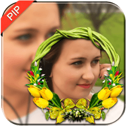 Flower PIP Photo frames أيقونة