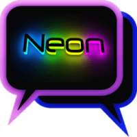 Dual BBM Tema Neon Transparan