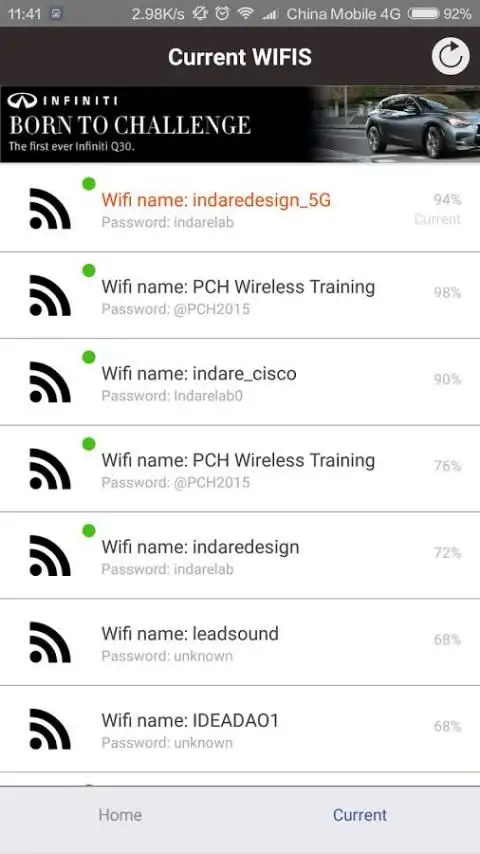 Wifi Password Viewer 1 تصوير الشاشة