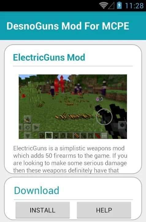 DesnoGuns Mod For MCPE screenshot 3