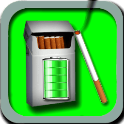 Cigarette battery widget icon
