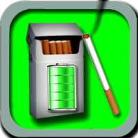 Cigarette battery widget on 9Apps