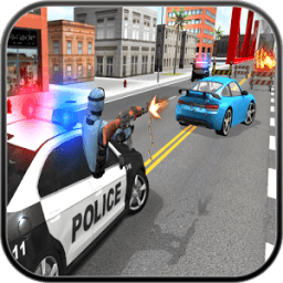 Police Fast Furious 7 3D आइकन