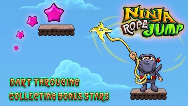 Ninja Rope Jump 4 تصوير الشاشة