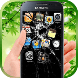 Broken Screen-Crack Prank icon
