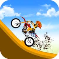 Desert Hill Climb: Moto Racing