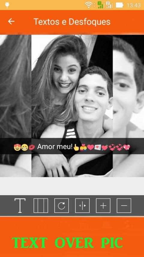 Desfocar Fundo e Carinhas Snap screenshot 5