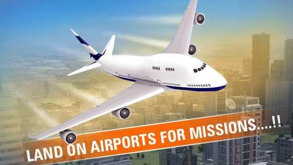 Plane Driving Simulator Free स्क्रीनशॉट 2