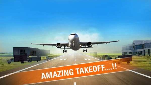 Plane Driving Simulator Free स्क्रीनशॉट 1