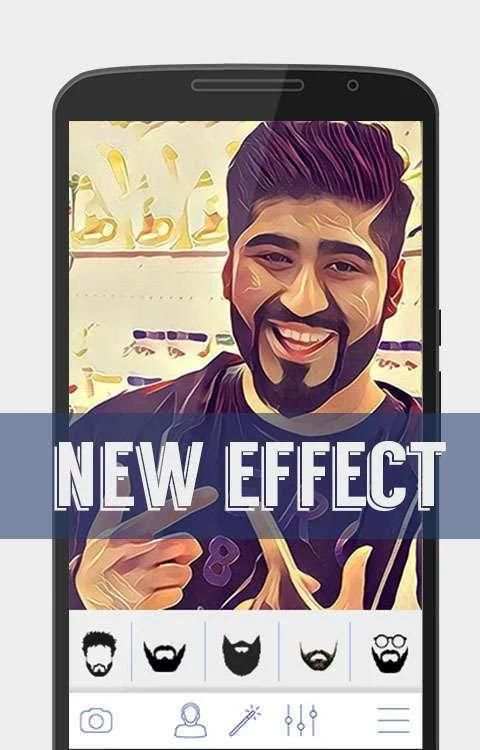 Beard Mustache Photo Editor 3 تصوير الشاشة