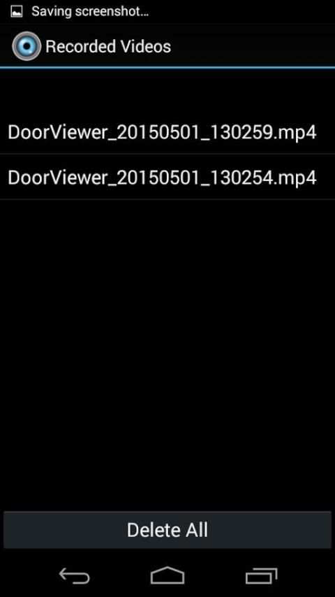 DoorViewer Security Camera screenshot 1