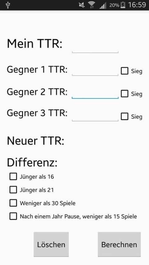 TTR-Rechner 11 تصوير الشاشة