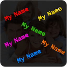 My Name Moving on Screen LWP icon