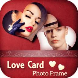 Love Greetings Card Frame