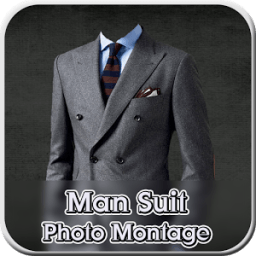 Man Suit Photo Montage icon
