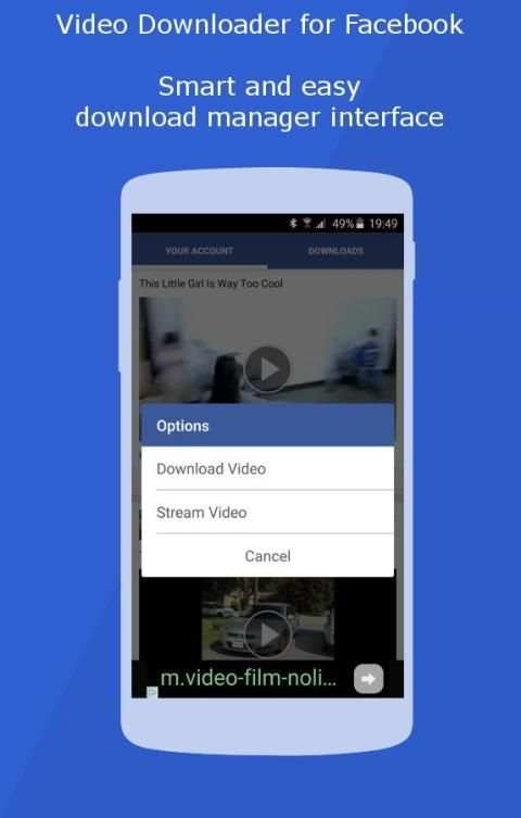 Video Downloader for Facebook स्क्रीनशॉट 2