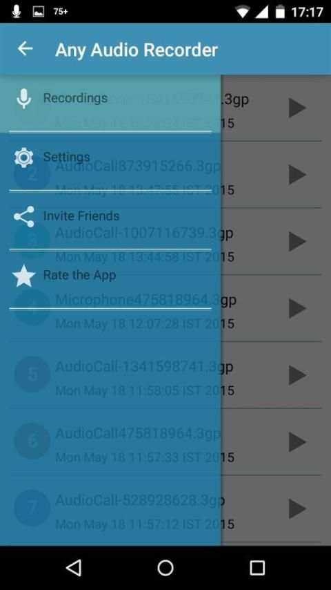 Any Audio Recorder 4 تصوير الشاشة