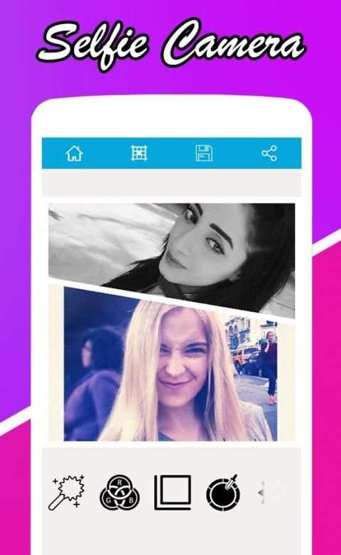 b6 selfie camera скриншот 11