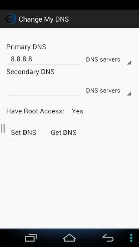 Change My DNS स्क्रीनशॉट 3