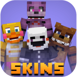 Skins FNAF for Minecraft PE أيقونة