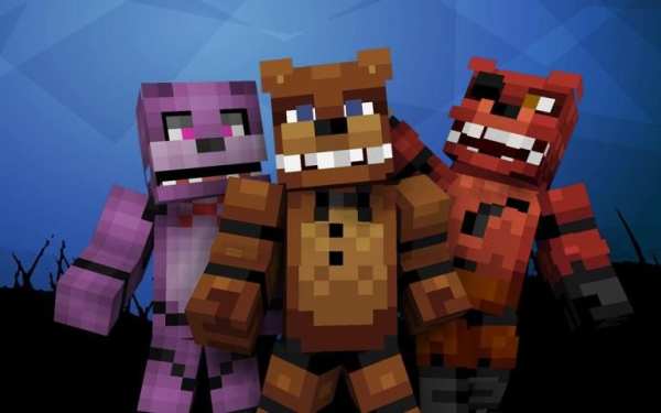 Skins FNAF for Minecraft PE 3 تصوير الشاشة