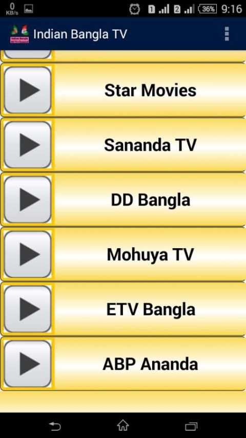 Indian Bangla TV Channel स्क्रीनशॉट 2
